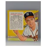 1954 Red Man Tobacco Baseball JOHNNY LOGAN Indent