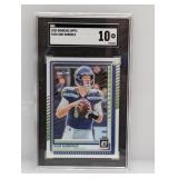2025 Donruss Optix #186 Sam Darnold SGC 10 GM