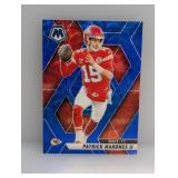 2025 Mosaic Blue Scope Prizm Patrick Mahomes II