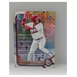 2022 Bowman Chrome 1st Pros Mojo Ref Baez RC