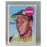 1969 Topps WILLIE STARGELL HOF 545 Surface/Edges