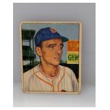 1950 Bowman #245 Al Papai Red Sox Corners/Stain