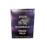 2026 Leaf Metal Baseball 1/1 Proof Pack
