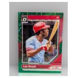 2024 Donruss Optic Green Velocity Lou Brock /149