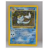 Pokemon 1999 Vaporeon Holo Edges/Surface/Scratches