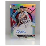 2023 Topps Finest Auto Michael Grove RC #FA-MG