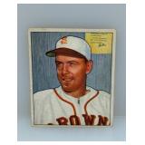 1950 Bowman #145 - Jack Graham 'Browns' Stain