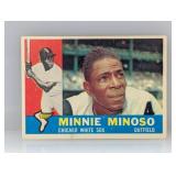 1960 Topps Minnie Minoso #365 surface