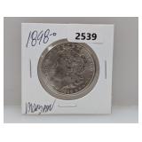 1898-O 90% Silv Morgan $1 Dollar