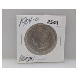 1904-O 90% Silv Morgan $1 Dollar