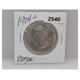 1904-O 90% Silv Morgan $1 Dollar