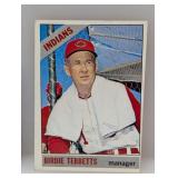 1966 Topps Birdie Tebbetts HIGH NUMBER Scratches