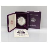 1987 PF 1oz .999 Silv Eagle $1 Dollar