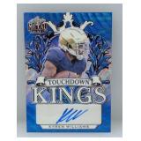 2022 Leaf Metal Kyren Williams Blue Wave Auto /25