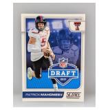 2017 Score Draft Patrick Mahomes Rookie #2