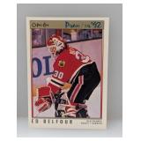 1991-1992 O-Pee-Chee Premier Ed Belfour #19 S