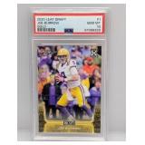 Joe Burrow 2020 Leaf Draft Gold PSA 10
