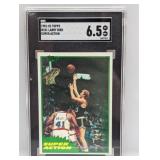 1981-1982 Topps Super Action Larry Bird SGC 6.5