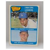 1965 Topps Sandy Koufax and Don Drysdale #8 C/Cs/E