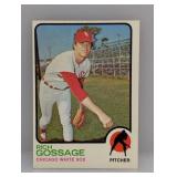 1973 Topps Baseball RICH GOSSAGE HOF-RC 174 Edge