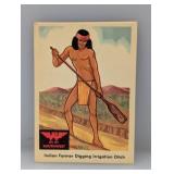 1959 Fleer Indian Trading Card #60
