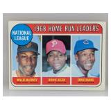 1969 Topps LEADERS McCOVEY/ALLEN/BANKS 6