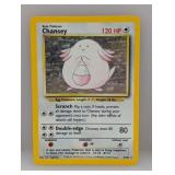Pokï¿½mon 1999 Chansey Holo 3 Edges