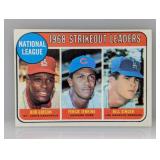 1969 Topps LEADERS GIBSON/JENKINS/SINGER 12