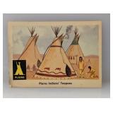 1959 Fleer Indian Trading Card #6 Corners