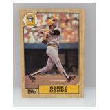 1987 Topps Tiffany Barry Bonds #320