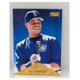 1996 Pinnacle AL Checklist Ken Griffey Jr #195