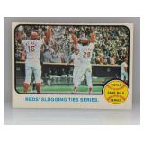 1973 Topps 1972 WSG 6 JOHNNY BENCH 208 Surface