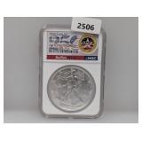 NGC 2026 MS69/MS70 Eagle & Gilt Medal