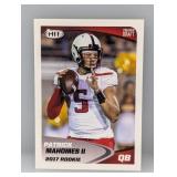 2017 Sage Hit Premier Draft Patrick Mahomes II RC
