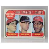 1969 Topps LEADERS McDOWELL/McLAIN/TIANT 11