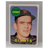 1969 Topps Baseball GAYLORD PERRY HOF 485