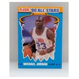 1990 Fleer Michael Jordan All-Star #5 Corners