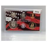 2002 US Mint Silver Proof Set