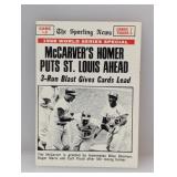 1969 Topps 1968 WSG 3 McCARVERï¿½S HR ST LOUIS 164