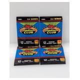 (4) 1991 Topps Stadium Club Series 2 Packs