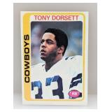 1978 Topps Tony Dorsett #315 Surface