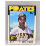 1986 Topps Traded Barry Bonds #11T Creases/Edges