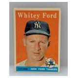 1958 Topps Whitey Ford #320 Corners/Indent