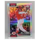 2026 Topps Chrome Sal Stewart RC Refractor
