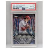 2022 Topps Chrome Shohei Ohtani Pinstriped PSA 10
