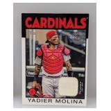 2021 Topps Relics Yadier Molina #86R-YMO S/E/I