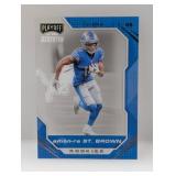 2021 Playoff Clear Amon-ra St Brown Rookie #28
