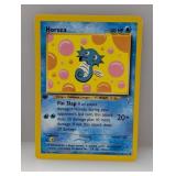 2000 Pokemon 1st Ed Neo Genesis Horsea #62 Edge