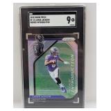 Lamar Jackson 2018 Prizm Rookie Introduction SGC 9