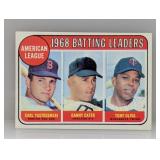 1969 Topps LEADERS YASTRZEMSKI/OLIVA 1